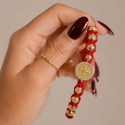 Set de Pulseras San Benito Oro Laminado 18K