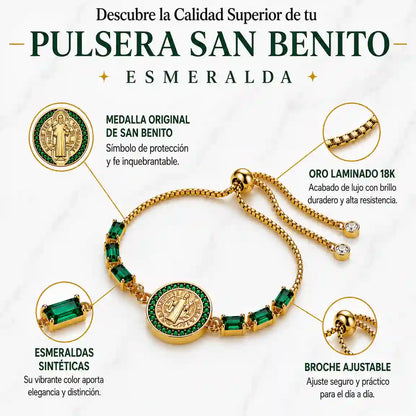 Pulsera San Benito Esmeraldas
