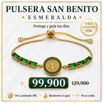 Pulsera San Benito Esmeraldas