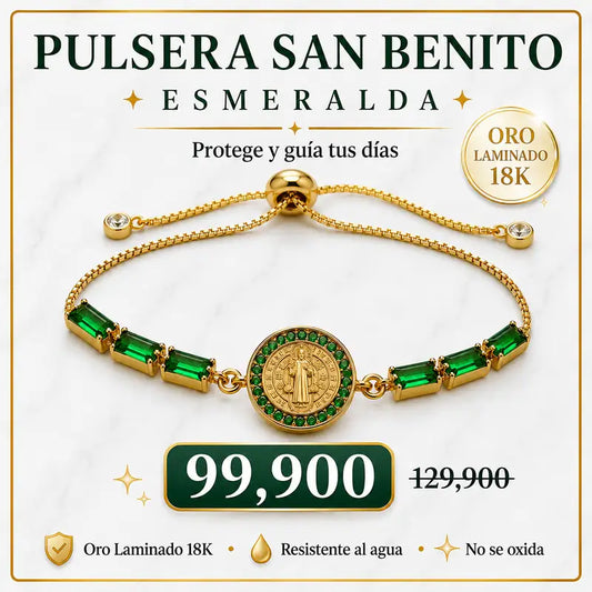 Pulsera San Benito Esmeraldas